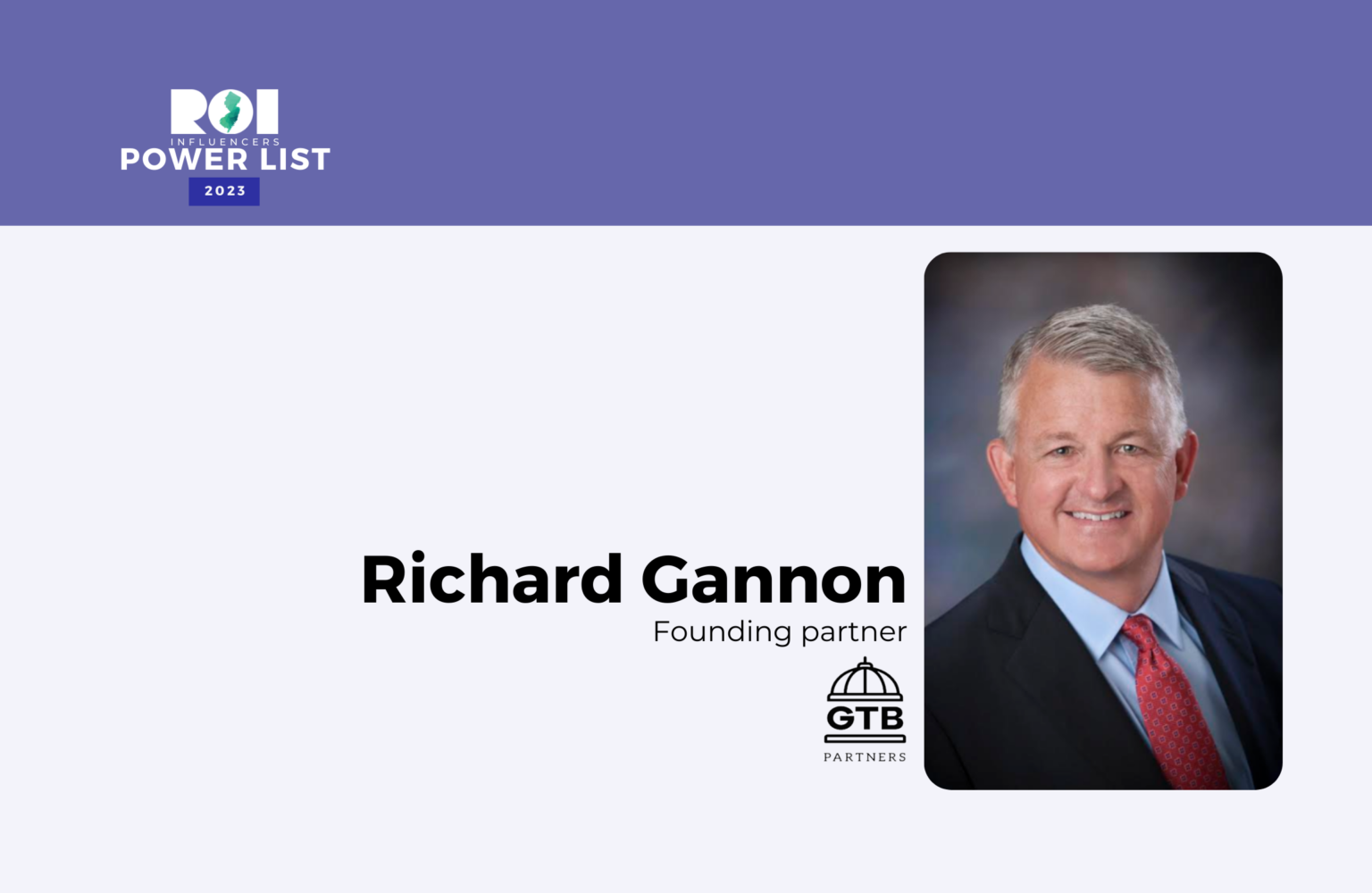 Partner Rich Gannon named to ROI NJ Influencers 2023 Power List for ...